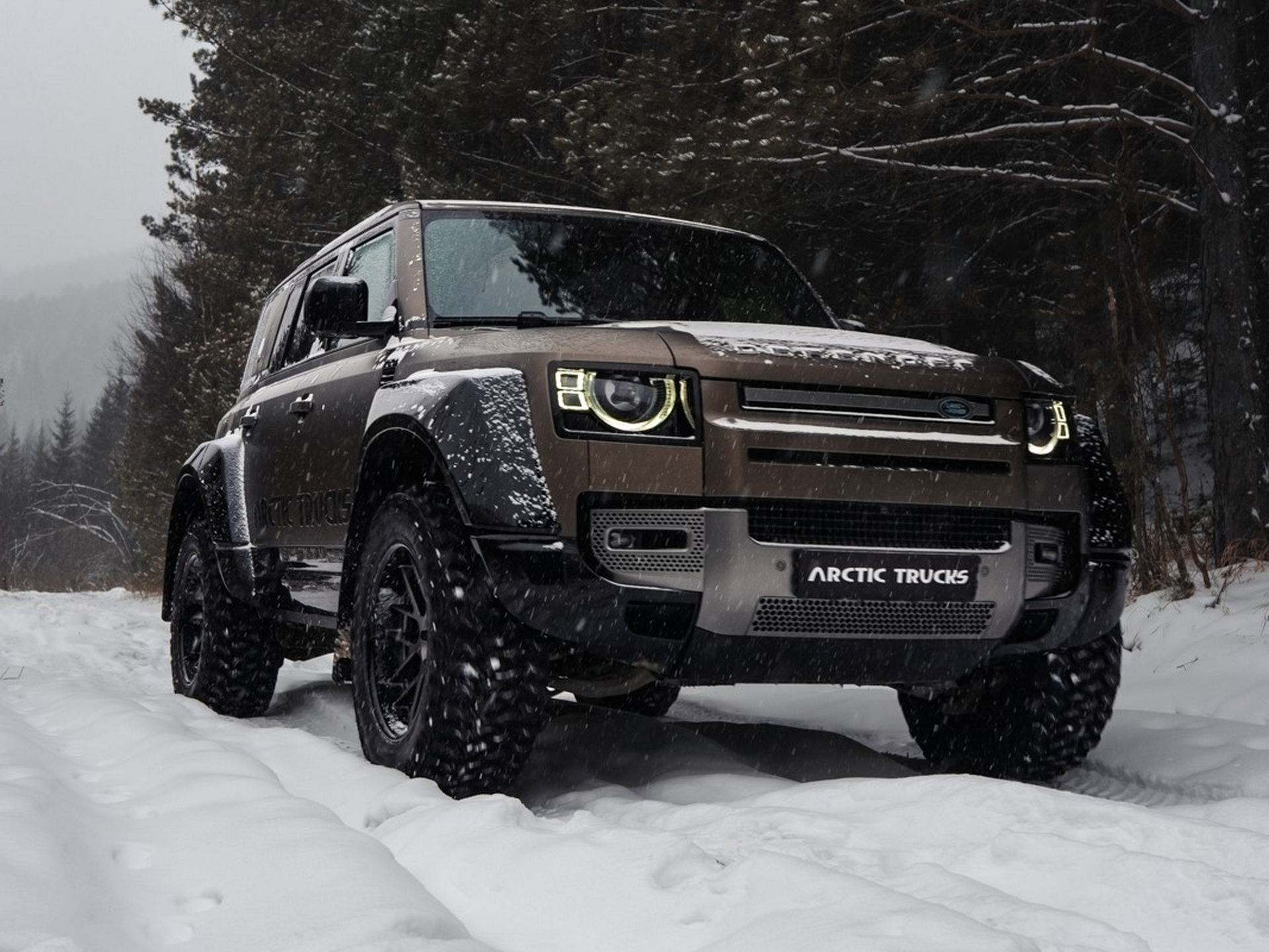 Land Rover Defender Gains 35-Inch Tires And Wide Bodykit By Arctic ...