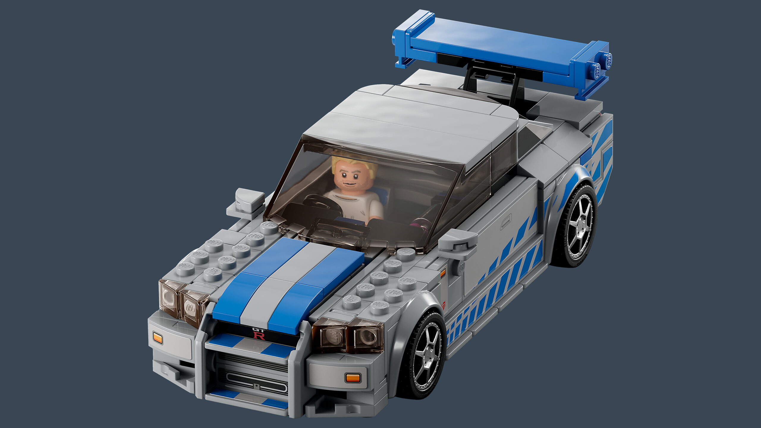 New Lego Speed Champions R34 Nissan GT-R '2 Fast 2 Furious' Comes With  Brian O'Conner Figure