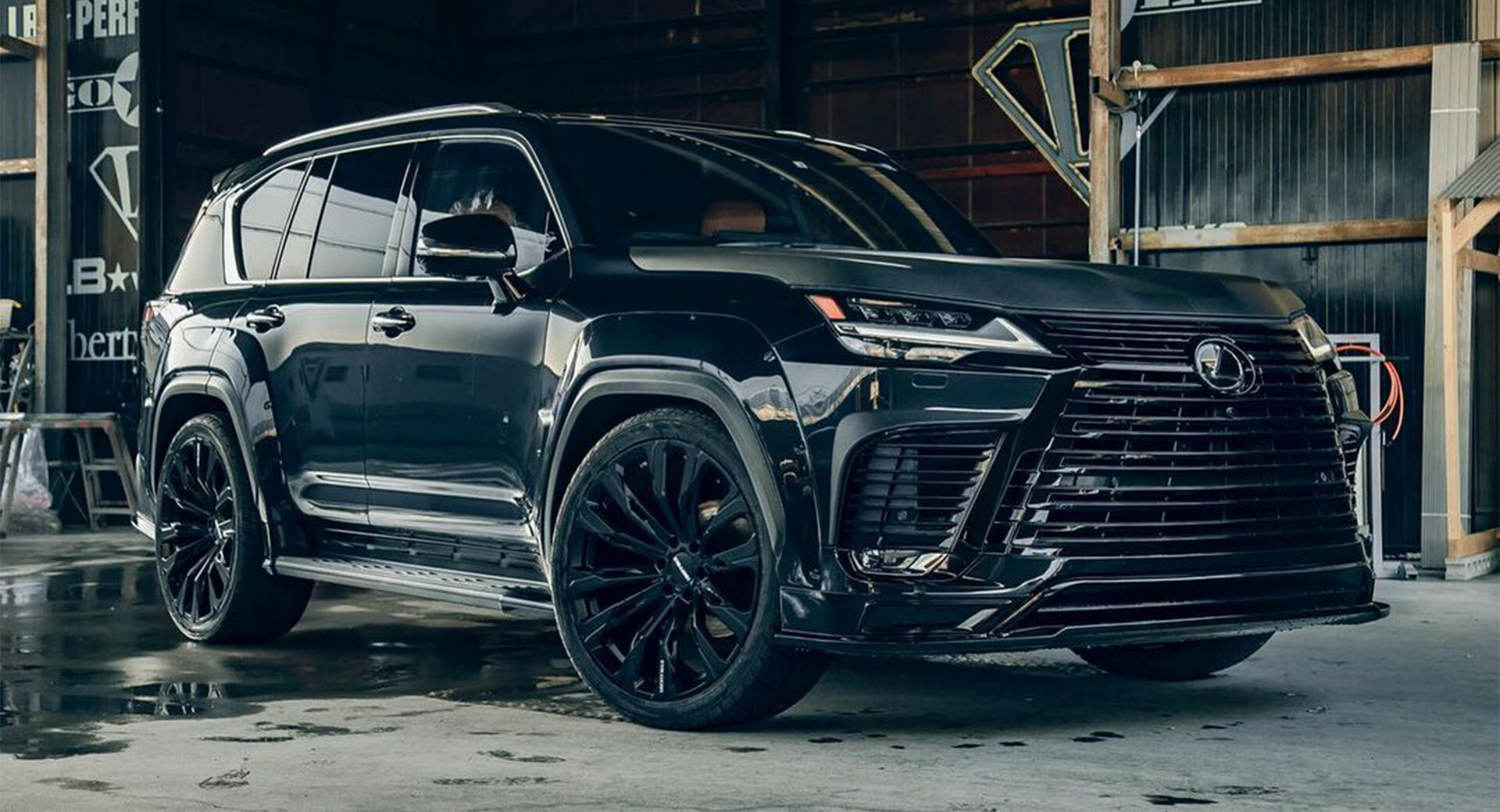 Liberty Walk Gives The New Lexus LX 600 A Mean Makeover Carscoops