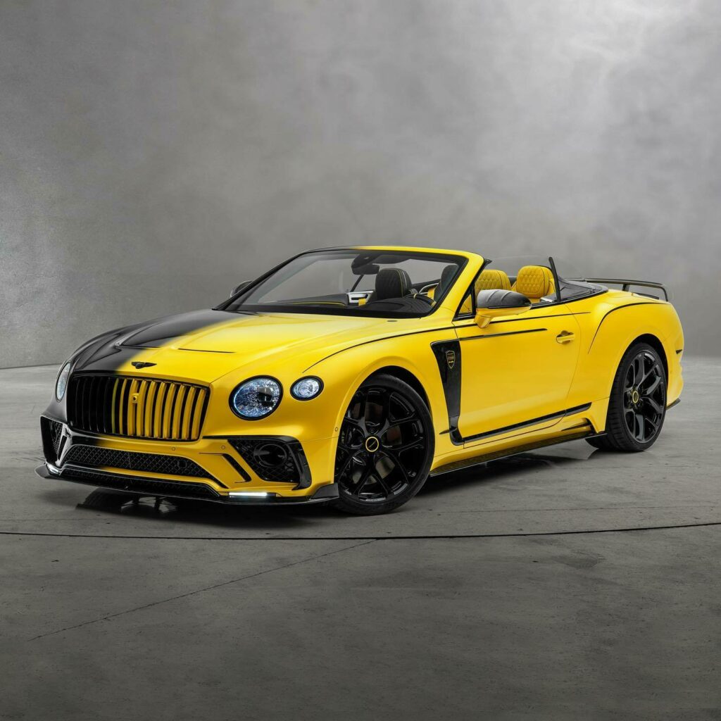 Mansory’s Latest Bentley Continental GT Looks Like It Was Vandalized ...