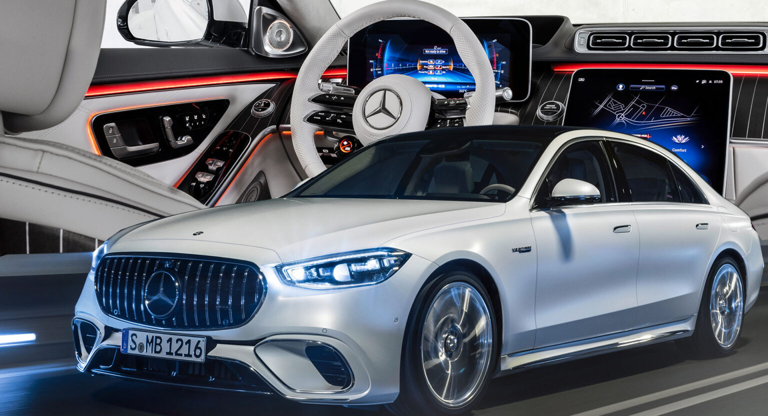 2024 MercedesAMG S63 Hybrid Gets 791 HP, 33Mile EV Range And