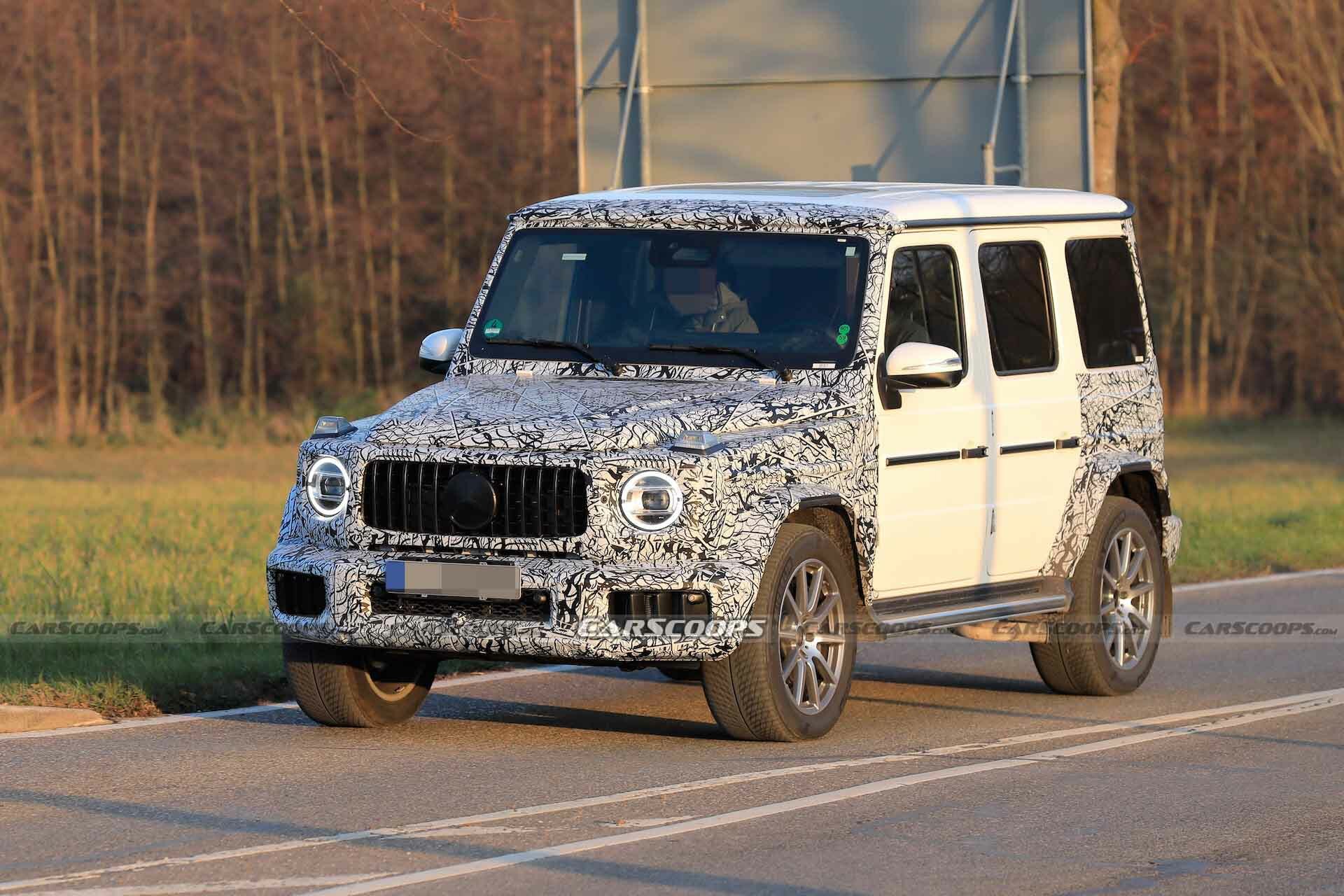 Curvy Is Still A Cussword For The Facelifted Mercedes G-Class | Carscoops