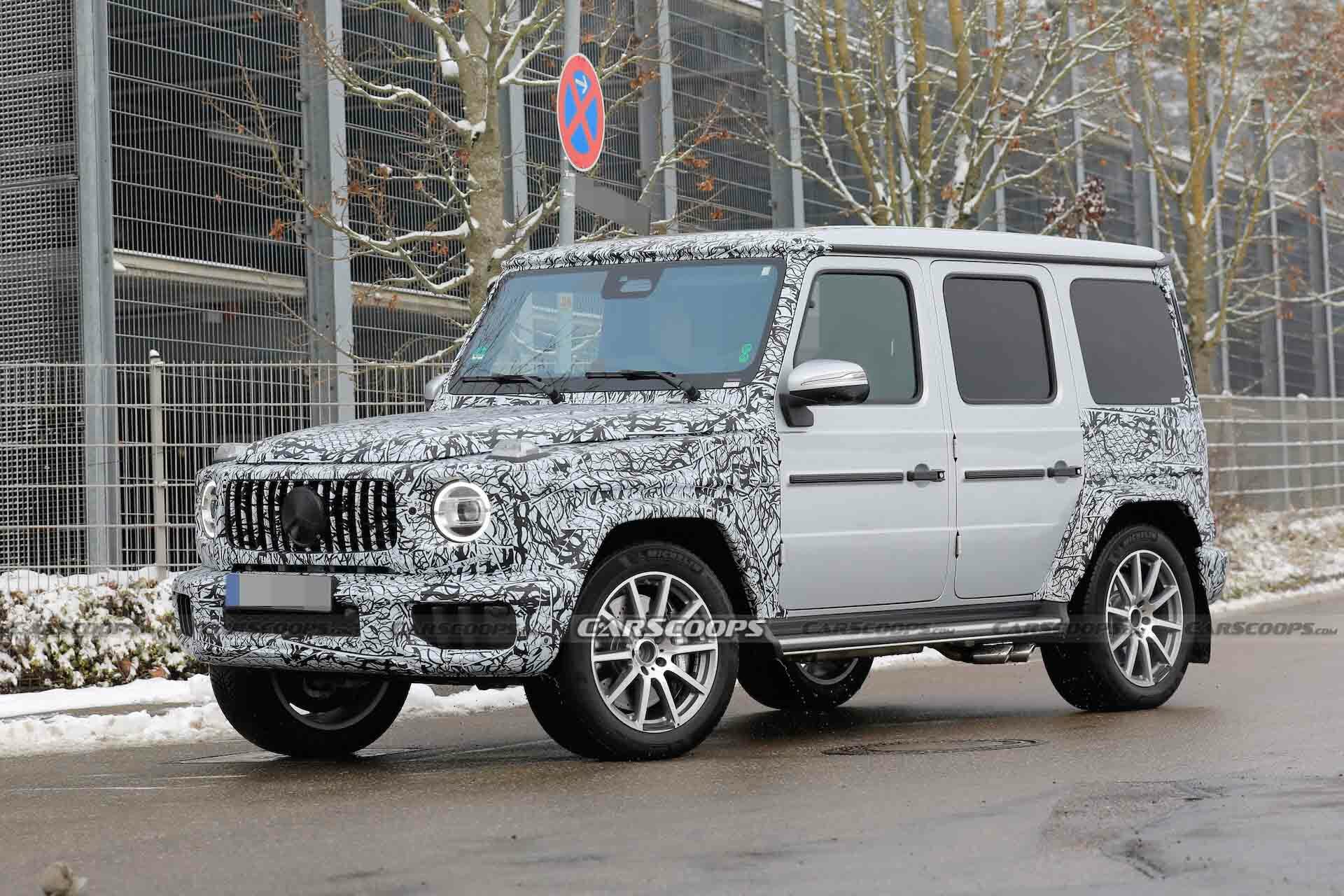 Curvy Is Still A Cussword For The Facelifted Mercedes G-Class | Carscoops