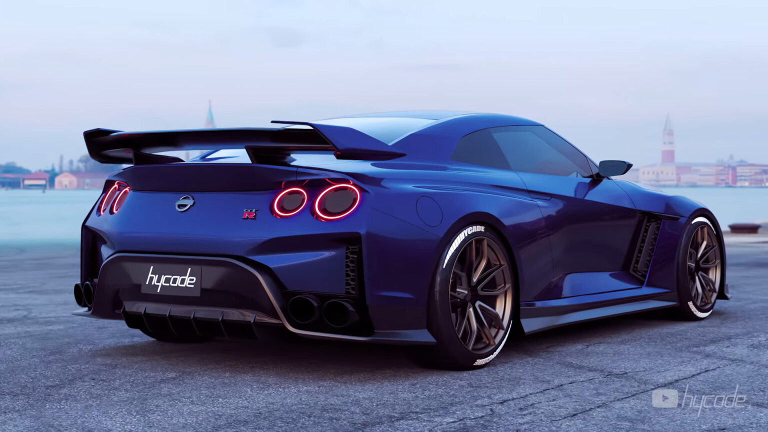 Please Let The R36 Nissan GTR Look Something Like This Carscoops