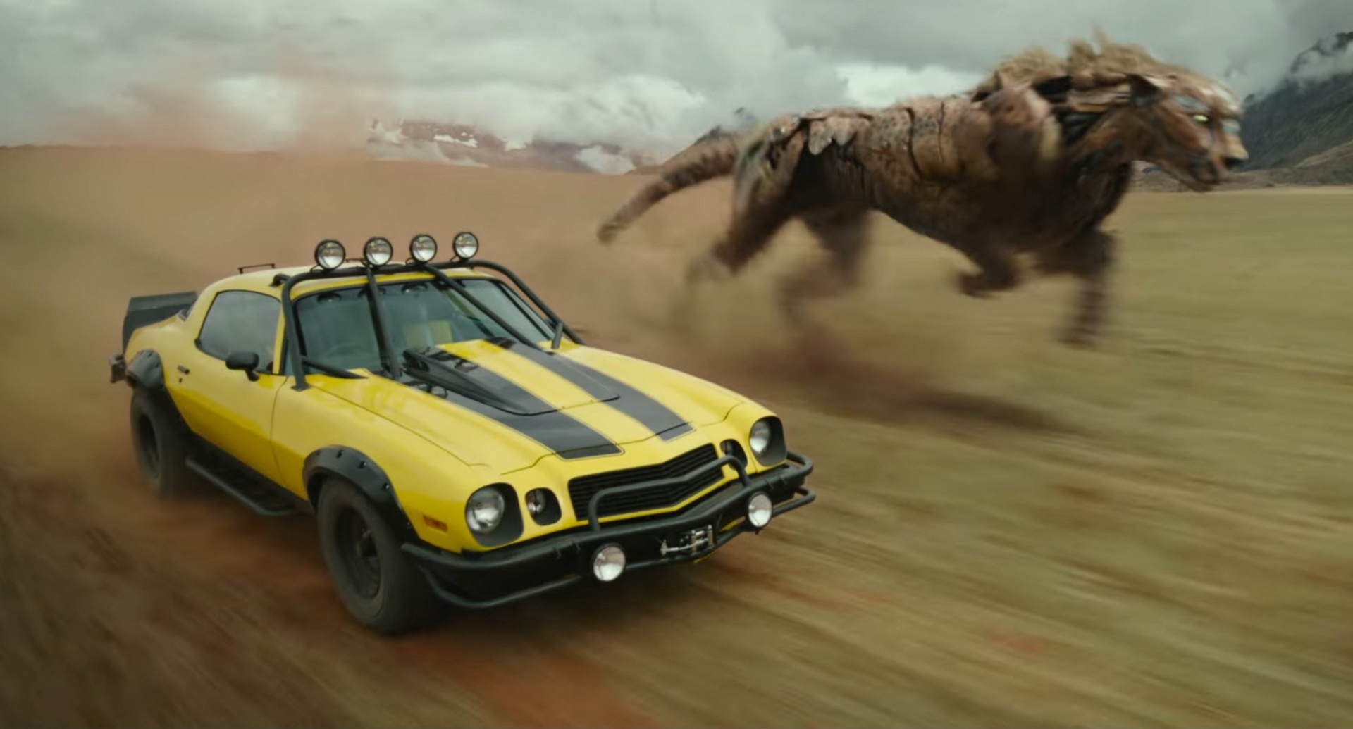 Transformers: Rise Of The Beasts' Trailer Shows Porsche 911, Camaro  Bumblebee And Gorilla Robot | Carscoops