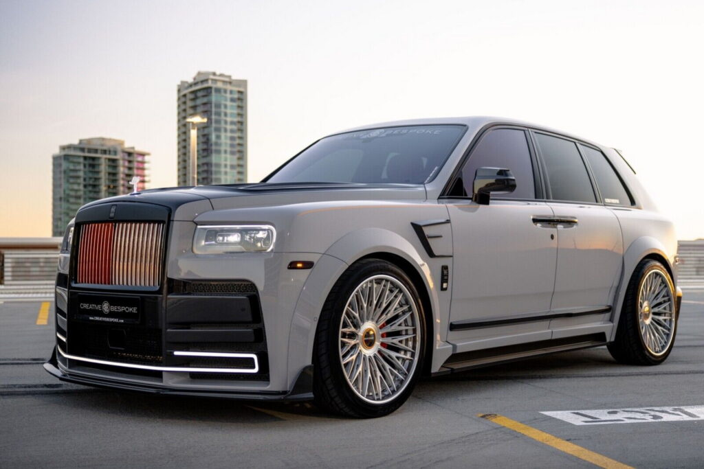 This Custom Rolls-Royce Cullinan Comes Complete With AutoZone-Style Fake  Aero