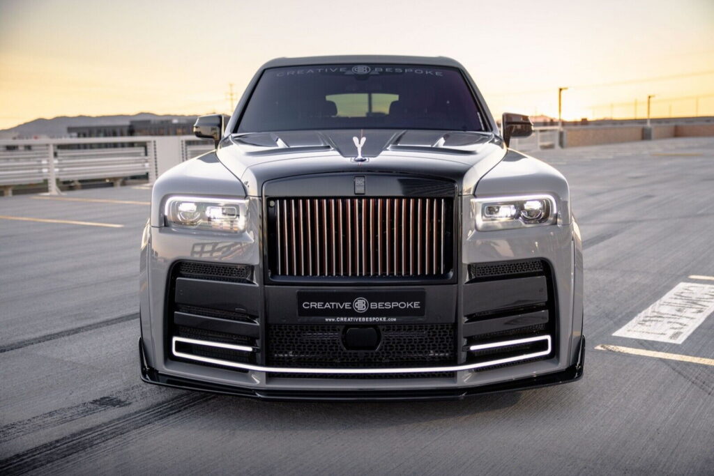 This Custom Rolls-Royce Cullinan Comes Complete With AutoZone-Style Fake  Aero