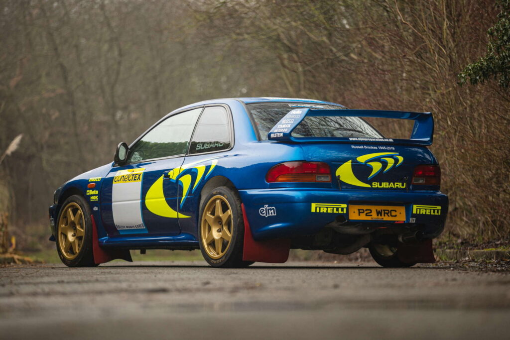  Ex-Colin McRae Subaru Impreza S5 WRC Rally Car Could Sell For Up To $470,000