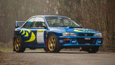Ex-Colin McRae Subaru Impreza S5 WRC Rally Car Could Sell For Up 