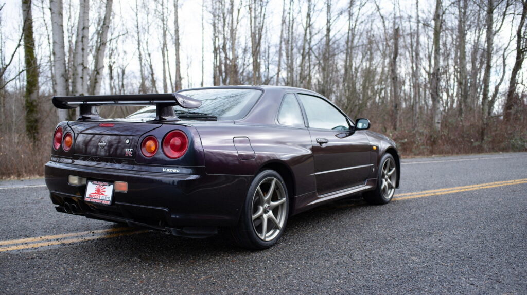 Midnight Purple II 1999 Nissan Skyline GT-R V-Spec for sale on BaT Auctions  - sold for $315,187 on June 22, 2021 (Lot #49,834)