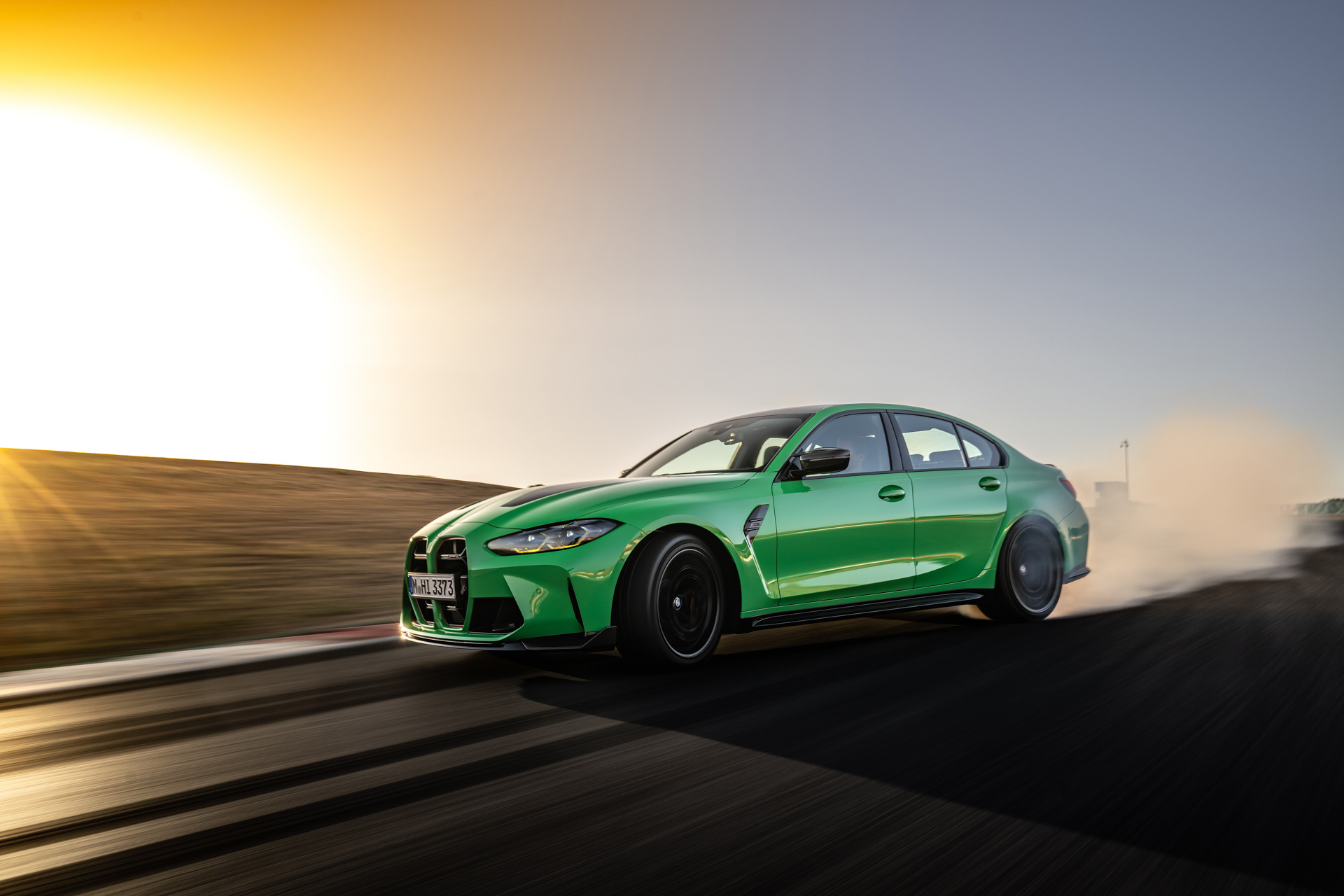 BMW m3 g80 Urban Green