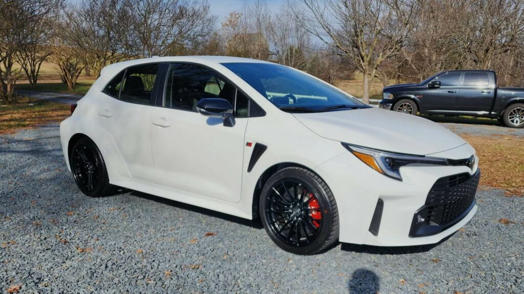 Owner Says First Auctioned 2023 GR Corolla Sold At A Loss At 8.5k Over