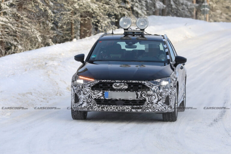 2024 Audi A3 Facelift Spied With Digital-Look DRLs | Carscoops