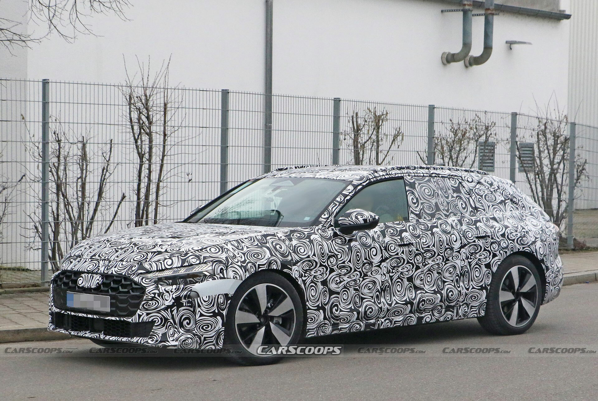 2024 Audi A4 Avant Sheds Camo, Reveals Production Taillights Carscoops