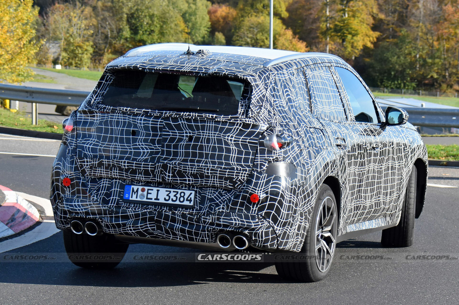 2025 BMW X3 Spied With Curved Display, Minimalist Shifter | Carscoops