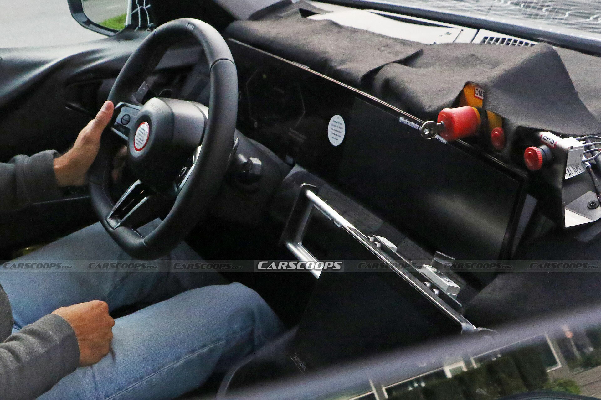 2025 BMW X3 Spied With Curved Display Minimalist Shifter Carscoops   2024 BMW X3 4 