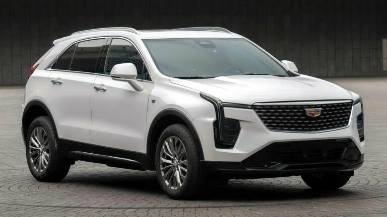 Facelifted 2024 Cadillac XT4 Appears In China Previewing U S Model   2024 Cadillac XT4 768x432 