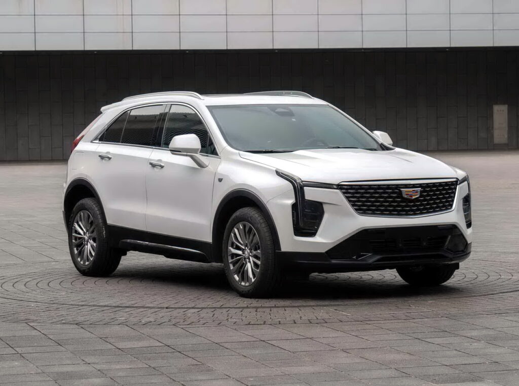 Facelifted 2024 Cadillac XT4 Appears In China Previewing U.S. Model