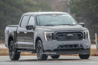 2024 Ford F-150 Facelift Spied With Evolutionary Styling, New ...