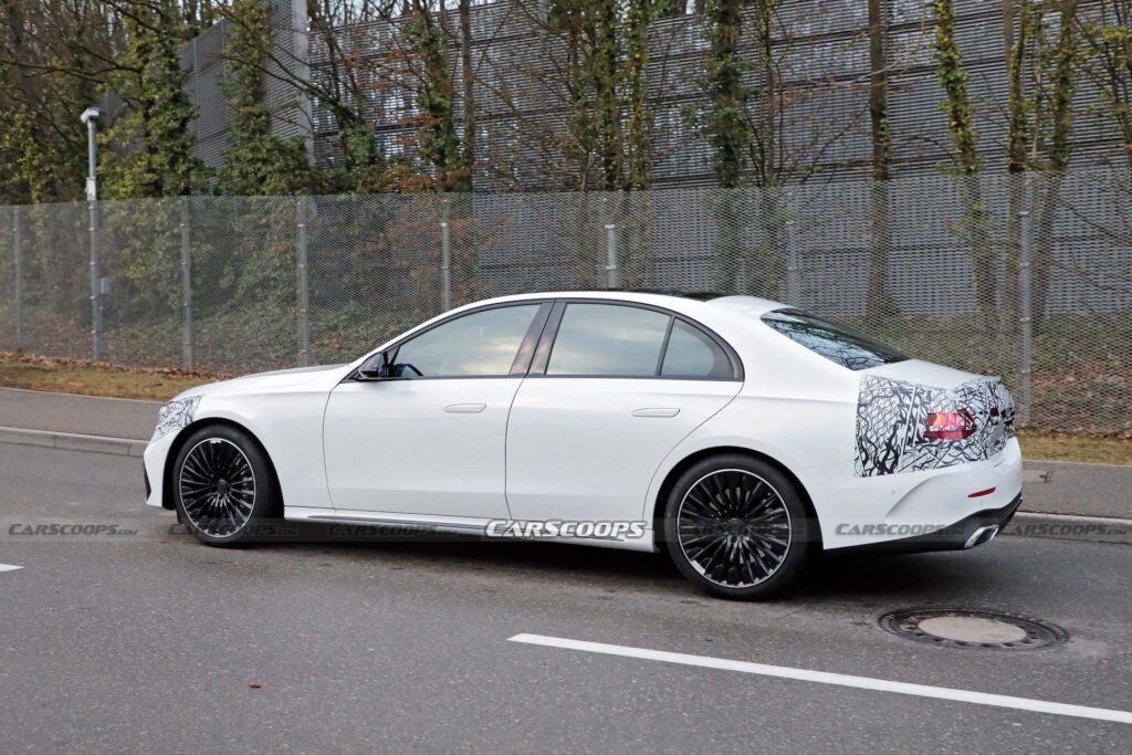 Virtually Undisguised 2024 Mercedes E-Class Looking Sharp In AMG
