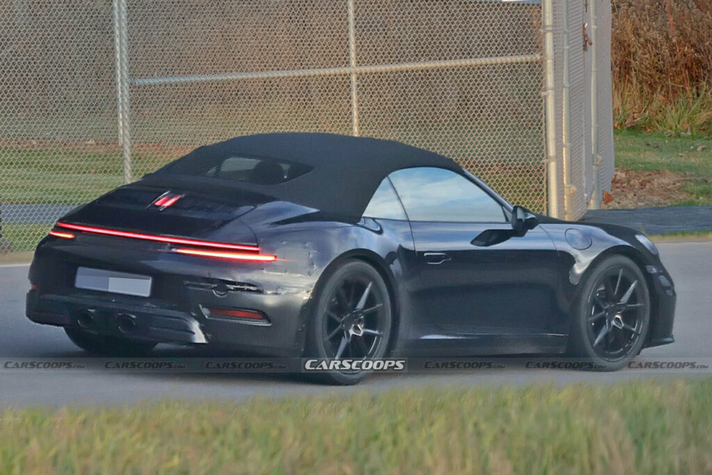 2024 Porsche 911 Cabrio Shows Off Subtle Updates Carscoops