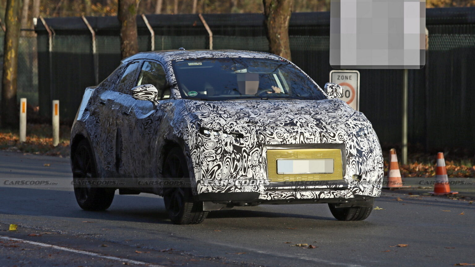 New Electric 2024 Toyota CHR Spotted Testing For The First Time Carscoops