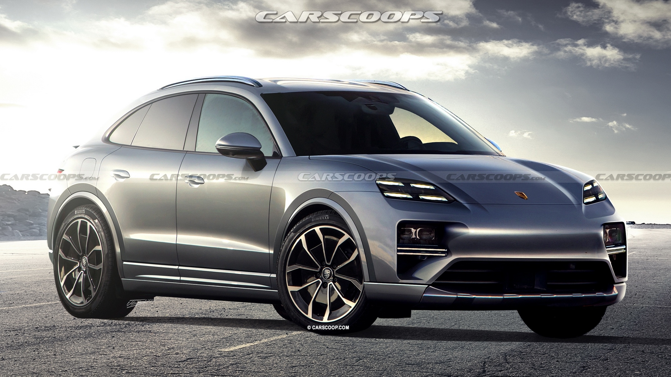 First Look: Porsche Macan 2024 - the all-electric SUV