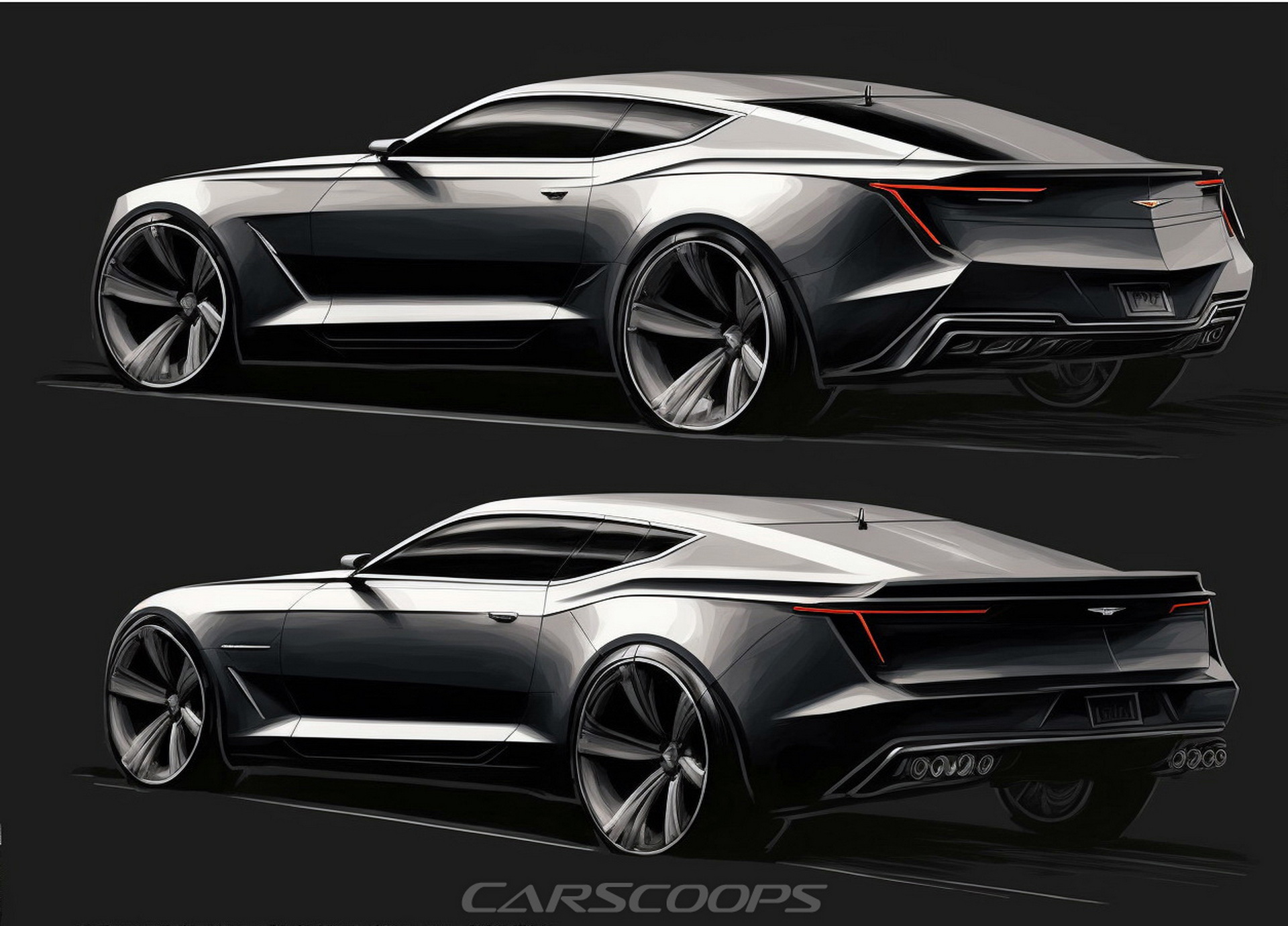 What If Cadillac Made A 2025 CT-V Coupe Out Of The Camaro? | Carscoops