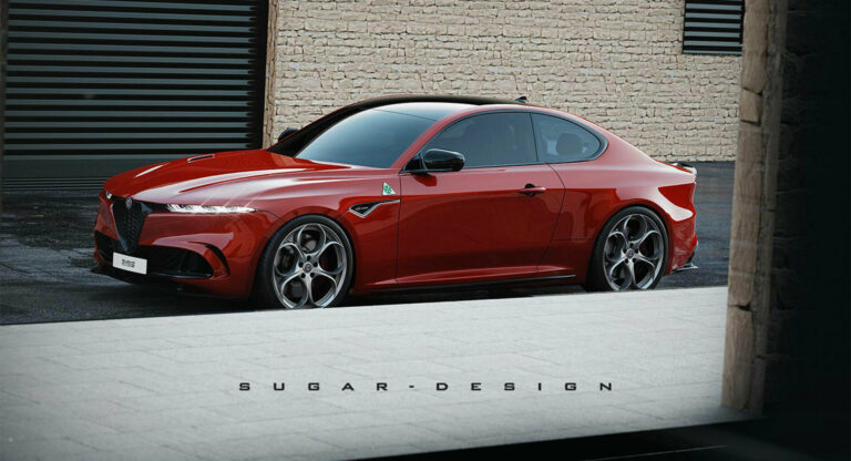 2026 Alfa Romeo Giulia Looks Amazing Rendered As A Coupe | Carscoops