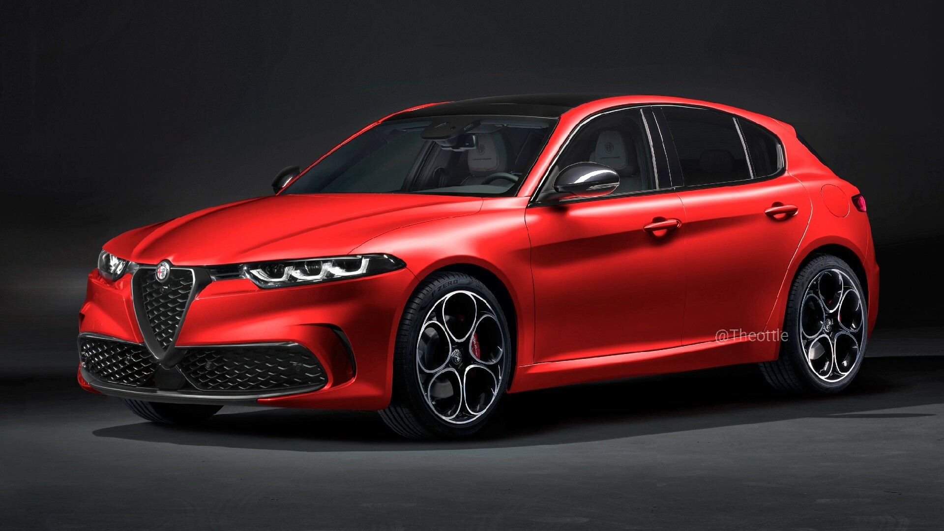 Alfa Romeo Returns From The Dead In Hatch And Sedan Renders Carscoops