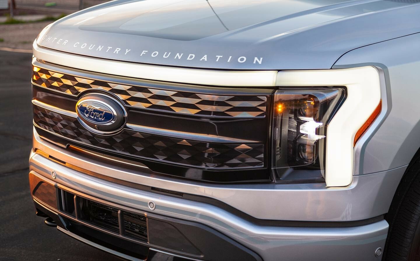 Ford F-150 Lightning Fighter Edition Sells For $275k At Auction | Carscoops