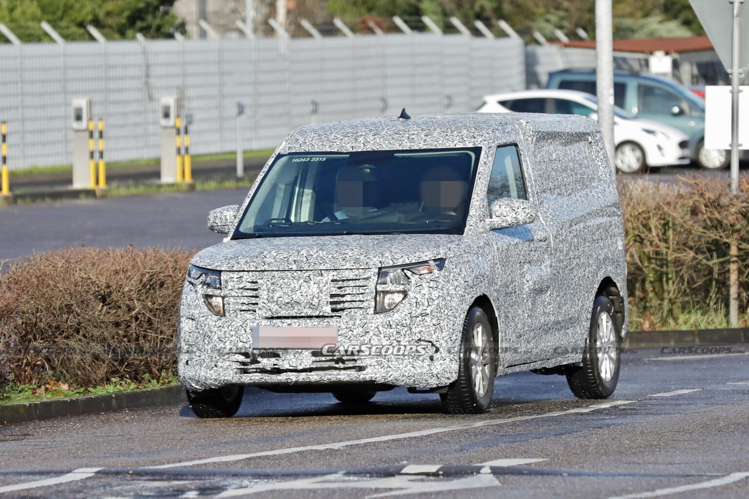 2024 Ford Transit Courier Spied With Production Body For The First Time   Ford Transit Courier Scoop 1 1536x1024 