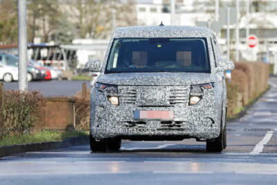 2024 Ford Transit Courier Spied With Production Body For The First Time 