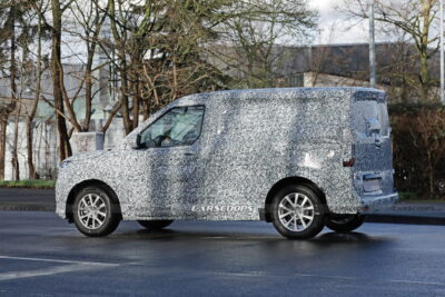 2024 Ford Transit Courier Spied With Production Body For The First Time ...