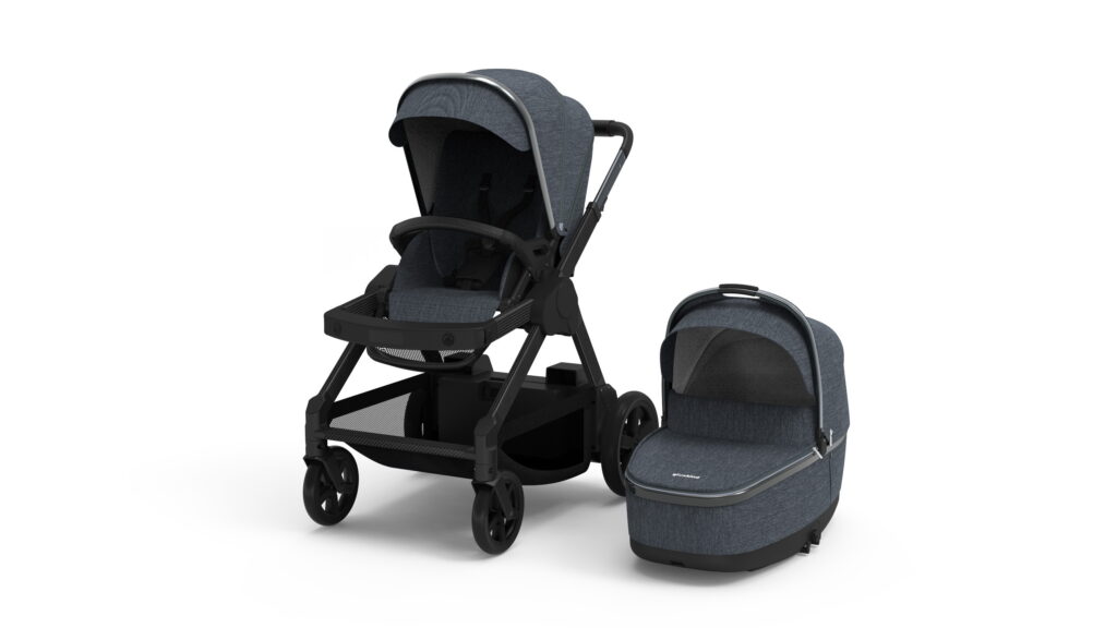 Electric baby outlet stroller