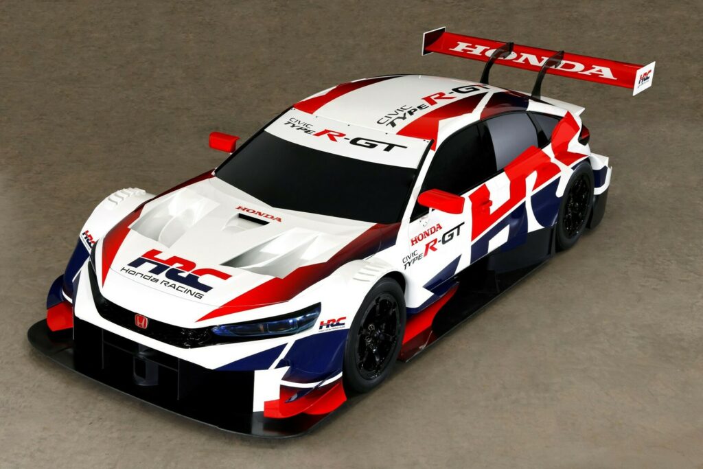 Honda Racing Corporation Civic Type R - GT Japan GT test car-inspired  livery. The link to livery is on style card. : r/granturismo