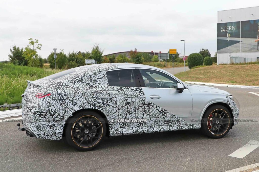 Mercedes-AMG GLC43 Coupe Spotted With 402-HP Mild-Hybrid Inline Four ...