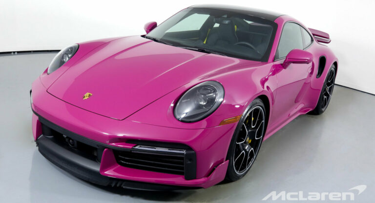 For $320k, Can You Handle This Porsche 911 Turbo S In Rubystone Red ...