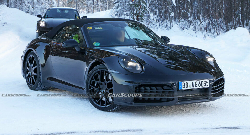  This Is Our Best Look At The Facelifted Porsche 992 911 Yet