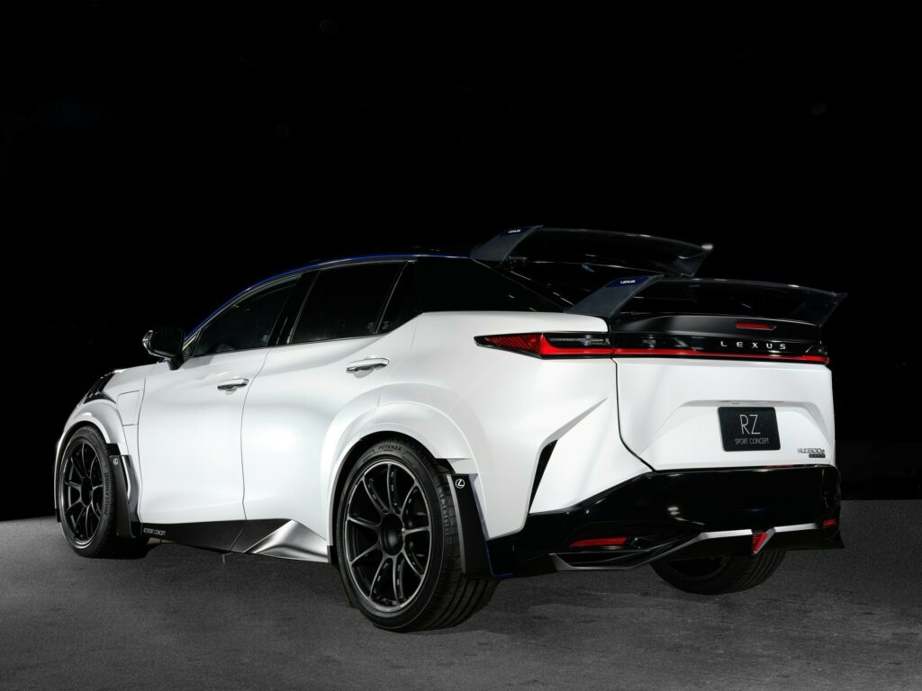  Lexus RZ Sport Concept Is An Electric SUV That Wants To Be A Race Car