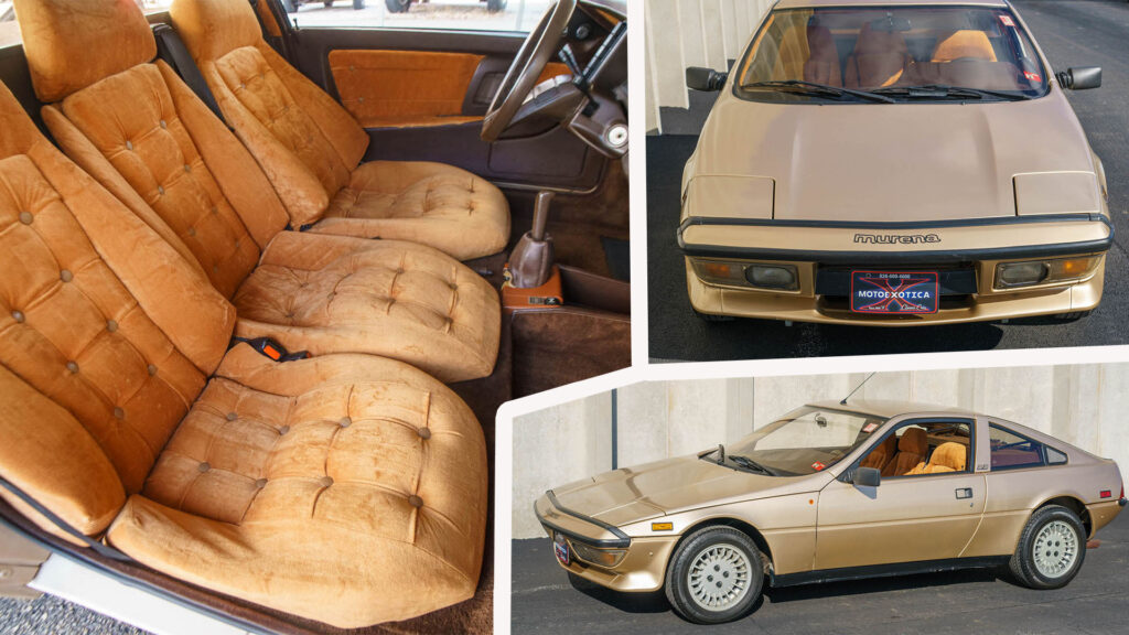  Matra’s Three-Seat Murena Is An MR2 For When Mom Has To Come Too