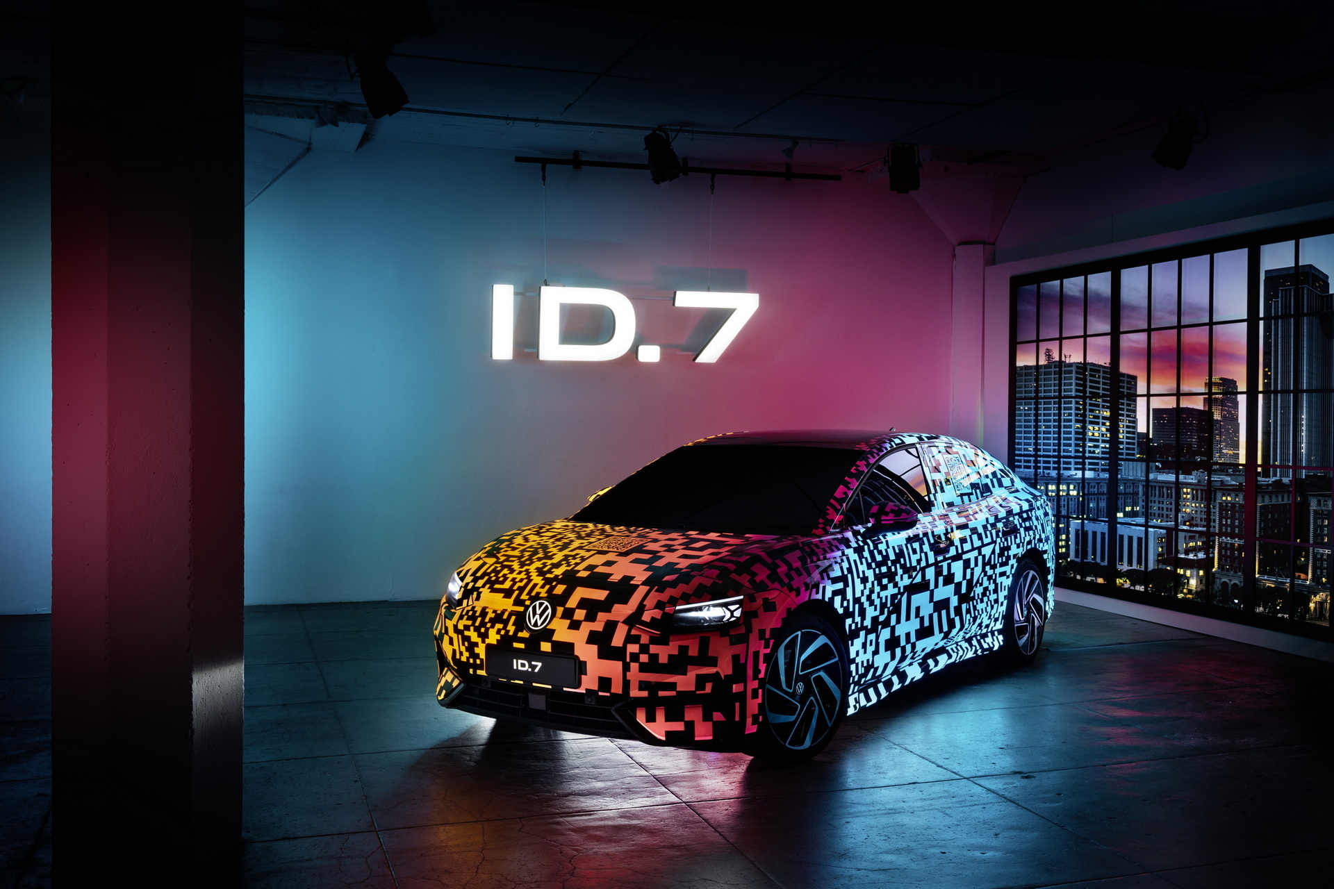 2024 VW ID.7 Electric Sedan Comes To CES With Up To 435-Mile Range ...