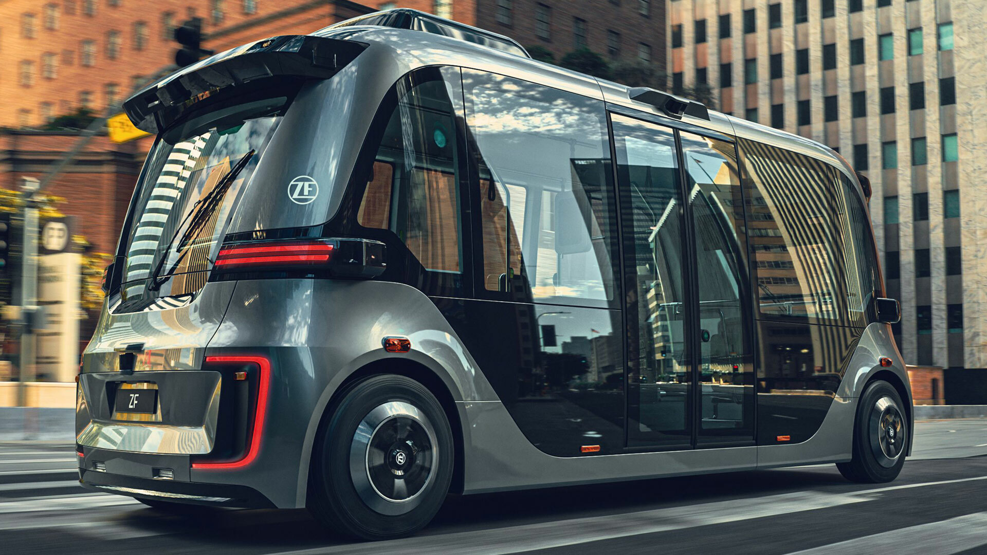 ZF Unveils Autonomous Electric Shuttle With 80 Mile Range | Carscoops