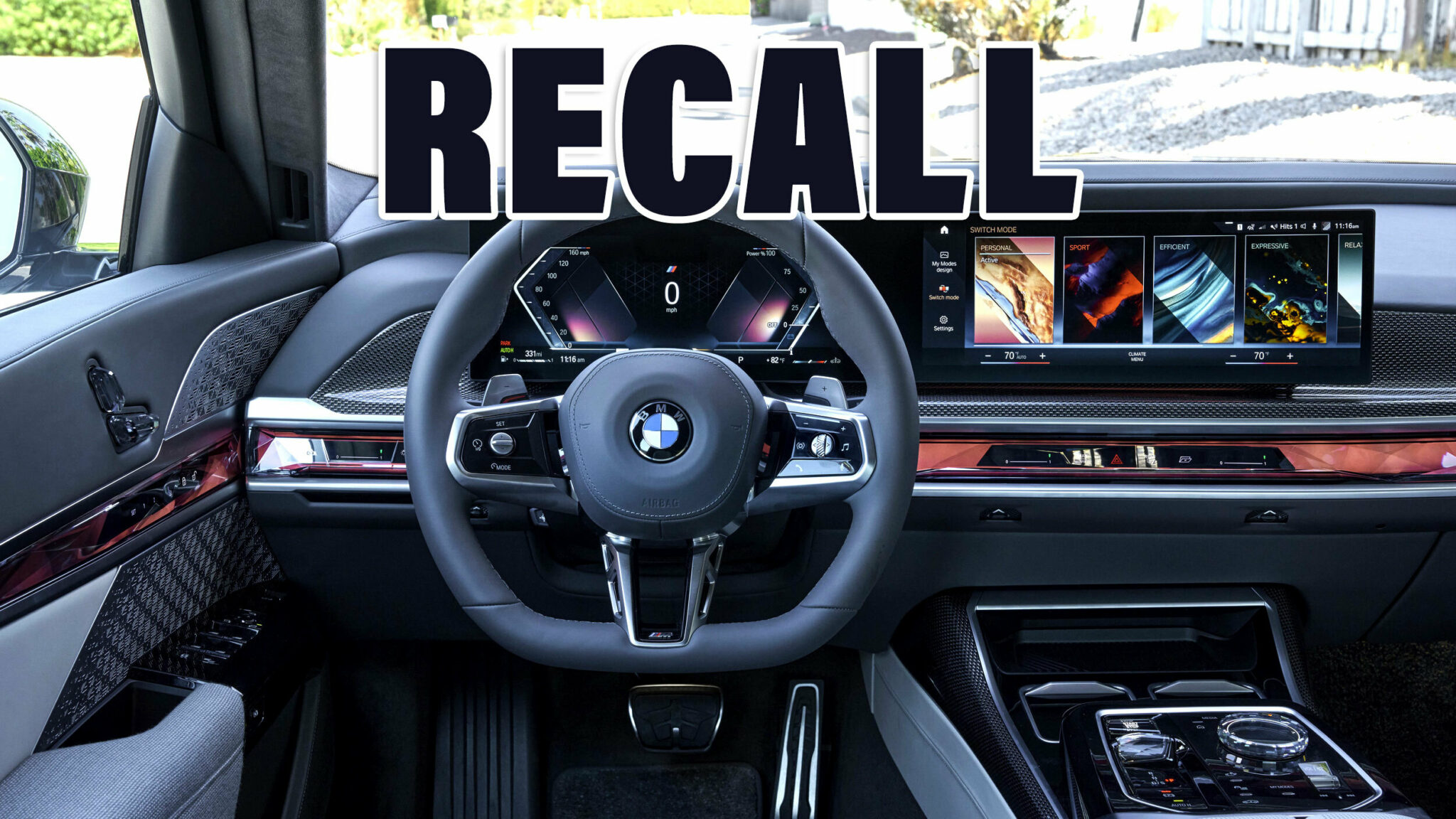 2023 BMW 7-Series And i7 Models Face Airbag Deployment Failure