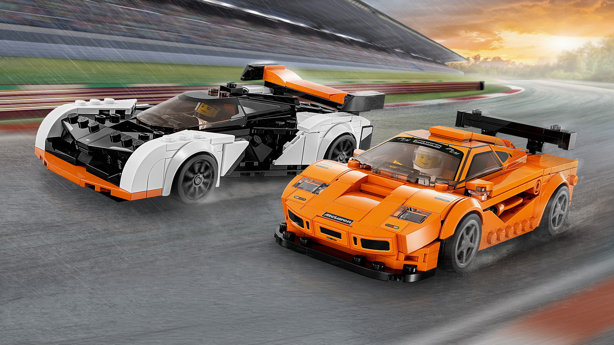 LEGO Speed Champions McLaren Solus GT & McLaren F1 LM - Moore Wilson's