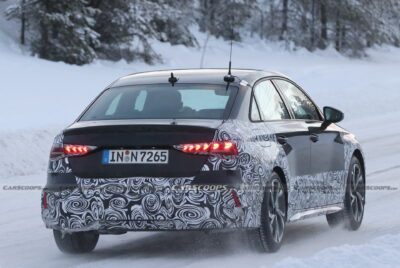 2024 Audi A3 Sedan Spied With Trick LEDs In Northern Europe | Carscoops