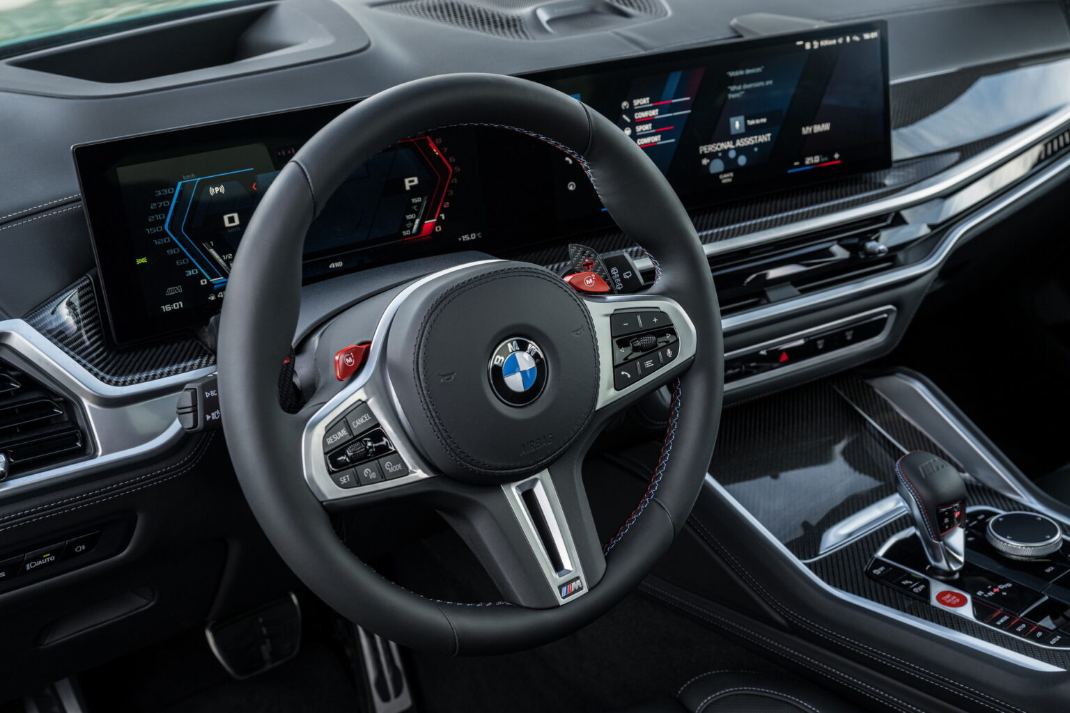 2024 BMW X5 M And X6 M Unveiled With Mild-Hybrid V8 And XM-Inspired ...