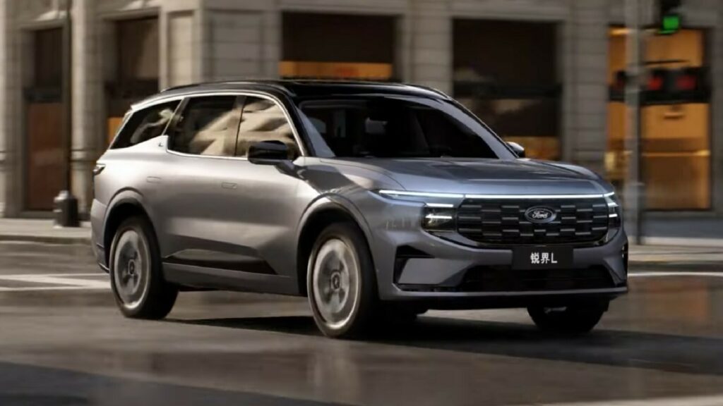 2024 Ford Edge L With Three-Rows Bows In China Looking Pretty Edgy ...