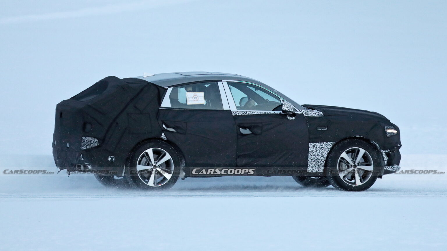 2024 Genesis GV80 Coupe Spied Outside Korea For The First Time | Carscoops