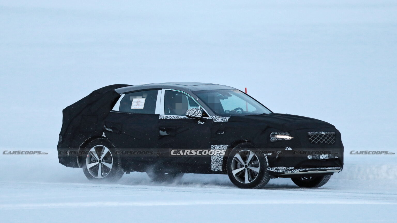 2024 Genesis GV80 Coupe Spied Outside Korea For The First Time | Carscoops